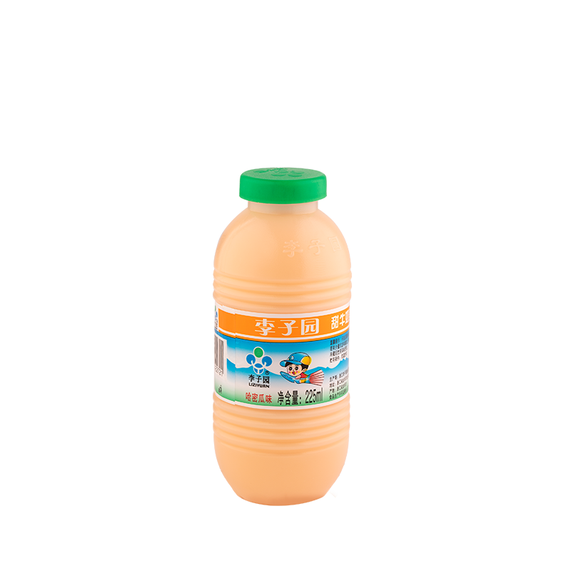 甜牛奶乳飲料（哈密瓜味），單瓶?jī)艉?25ml